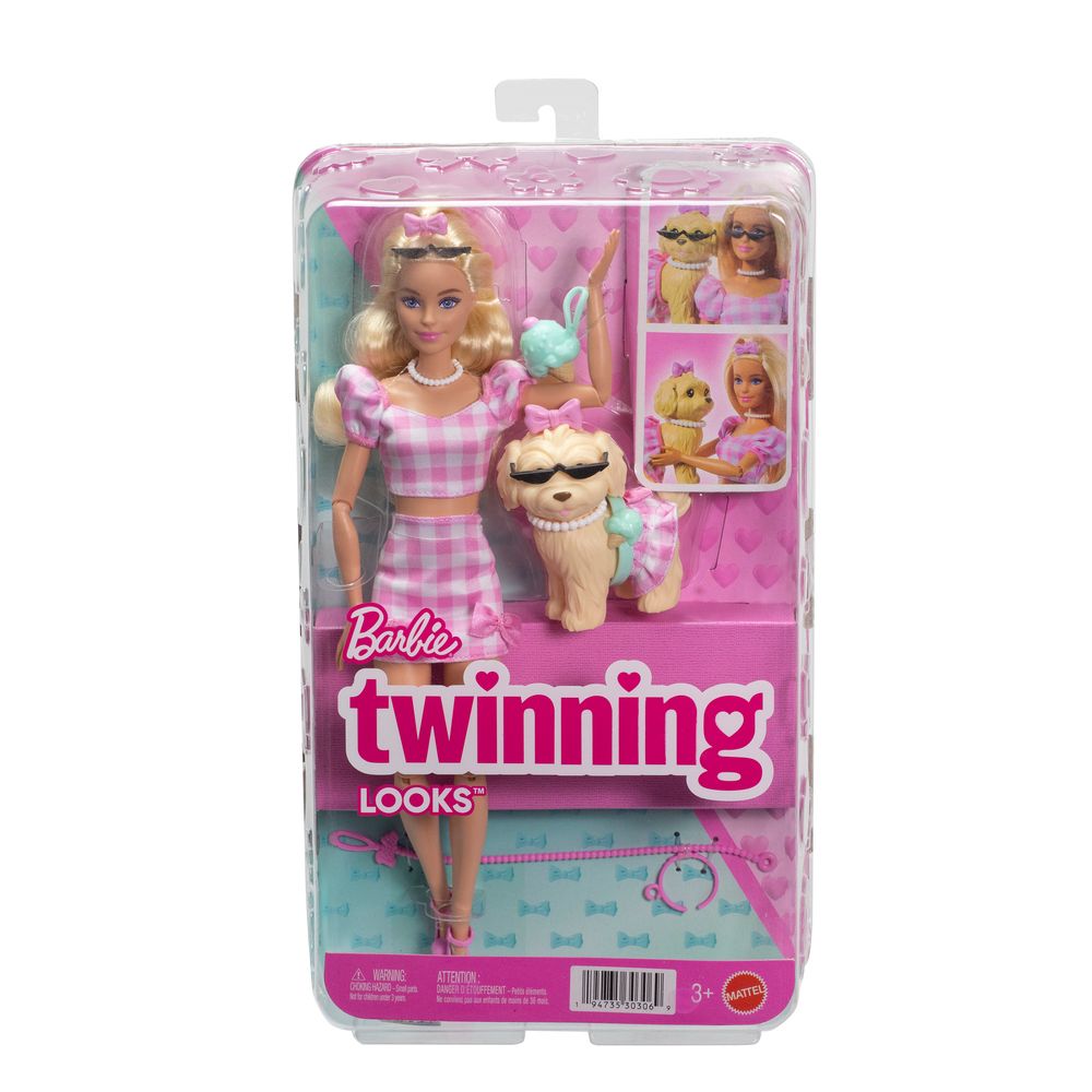 Barbie Twinning Looks Doll and Accessories - Blonde