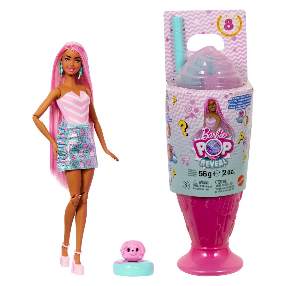 Barbie Pop Reveal Doll - Pink