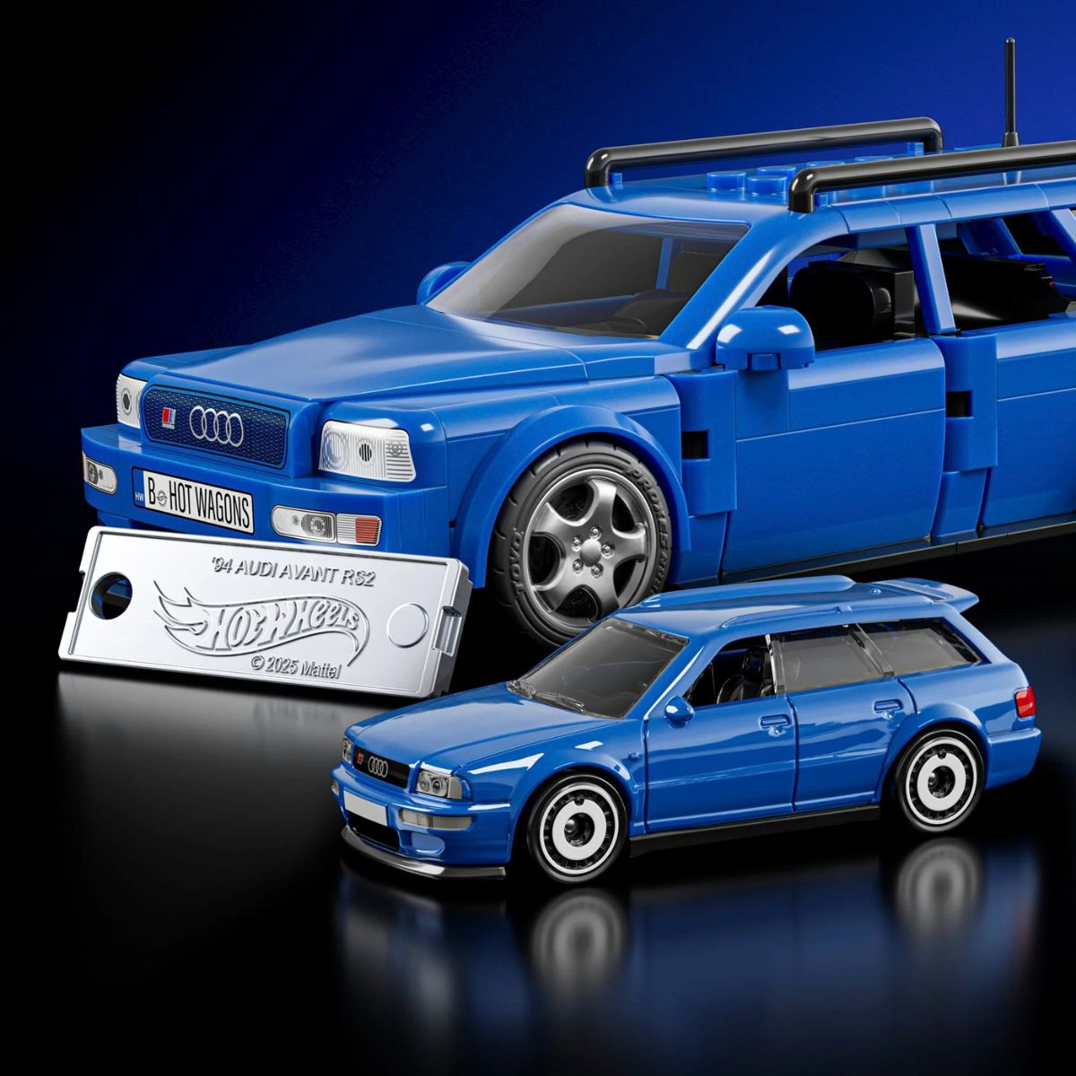 Mattel Brick Shop Hot Wheels '94 Audi Avant RS2