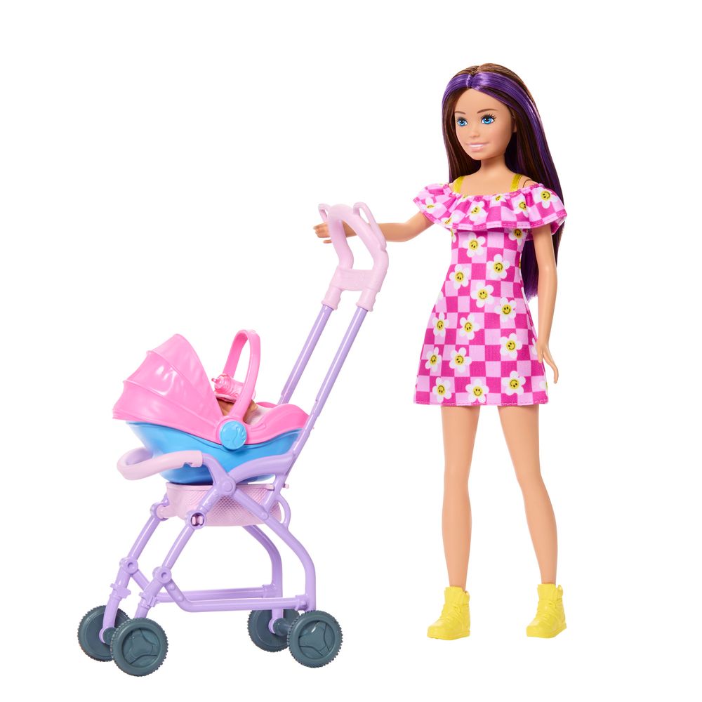 Barbie Skipper Babysitters Inc. Stroller Playset