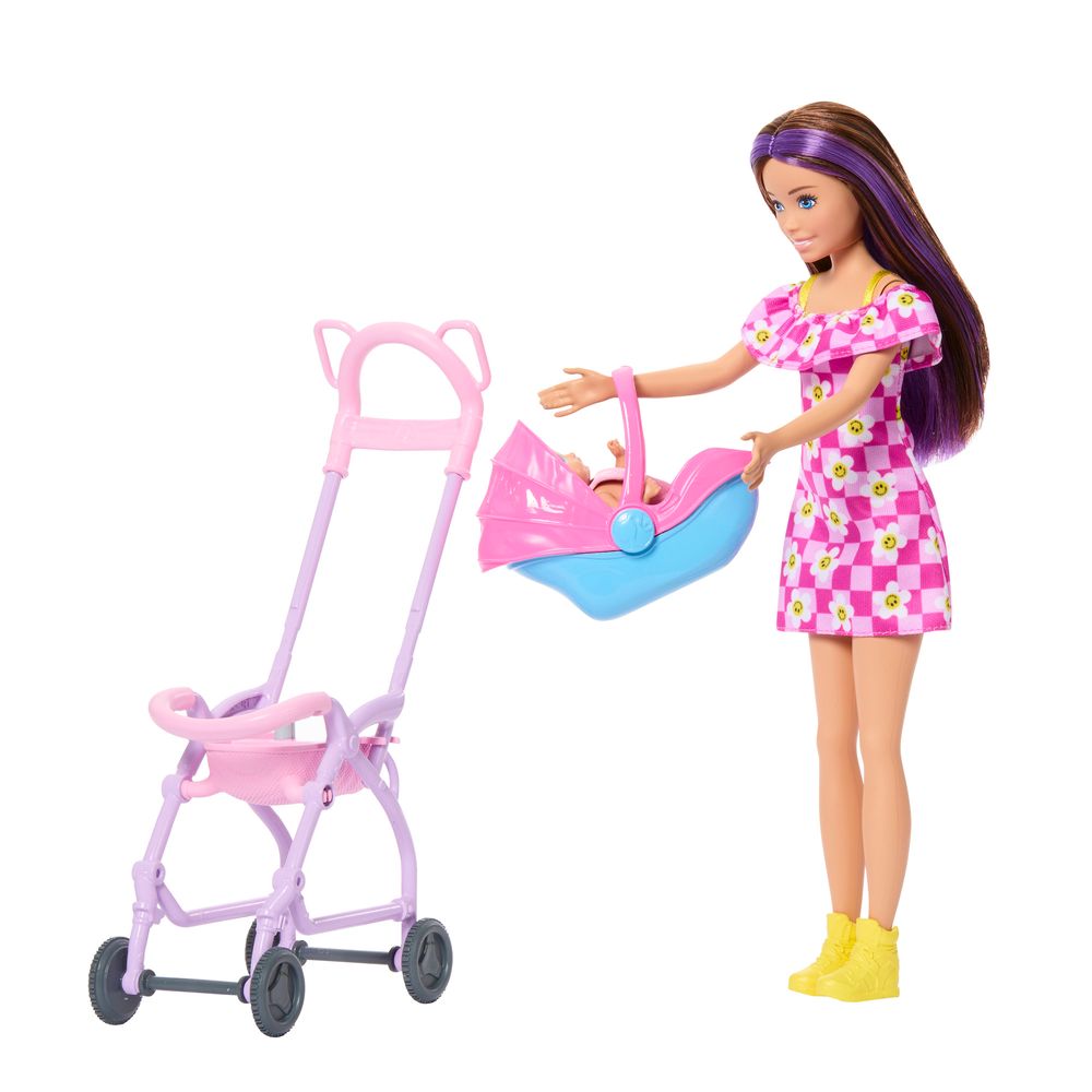 Barbie Skipper Babysitters Inc. Stroller Playset