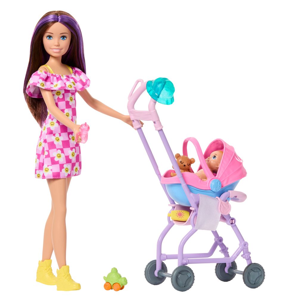 Barbie Skipper Babysitters Inc. Stroller Playset