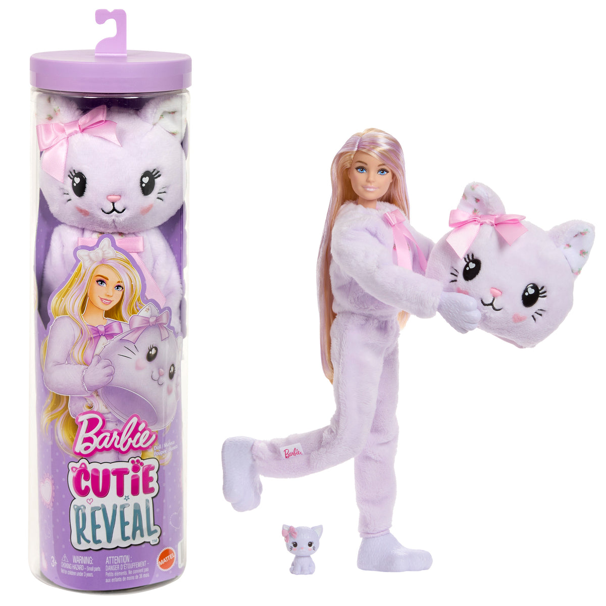 Care Bears Barbie Cutie Reveal Doll - Kitten