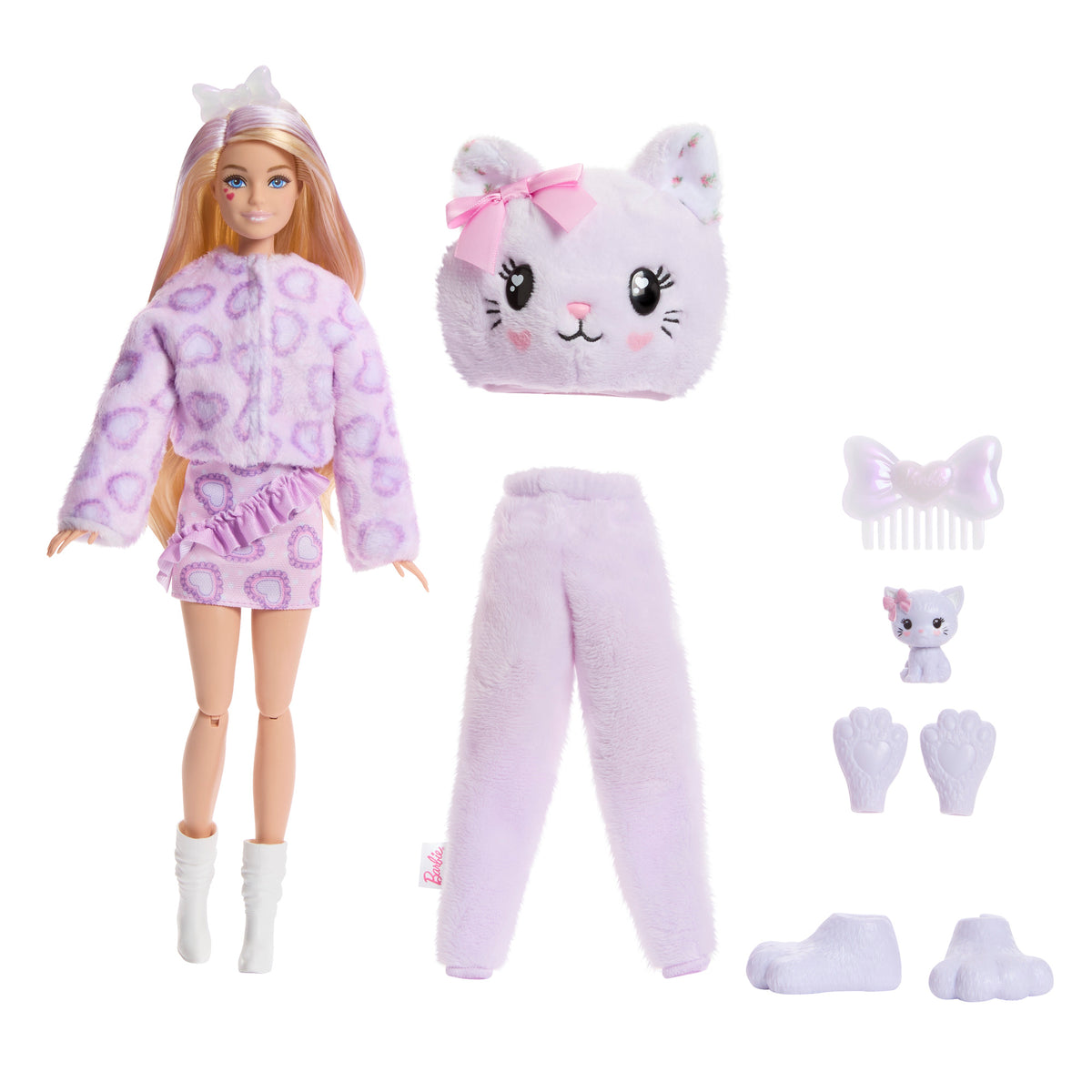 Care Bears Barbie Cutie Reveal Doll - Kitten