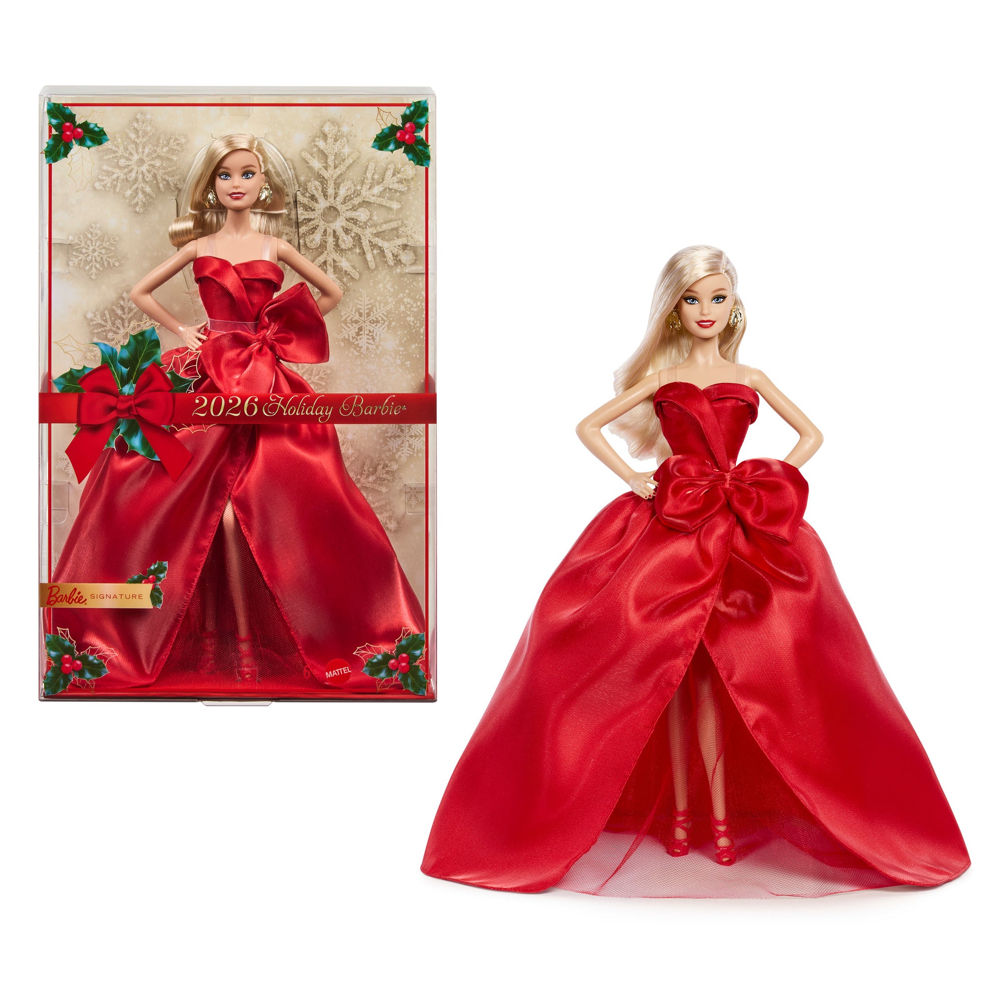 2026 Holiday Barbie Doll - Blonde