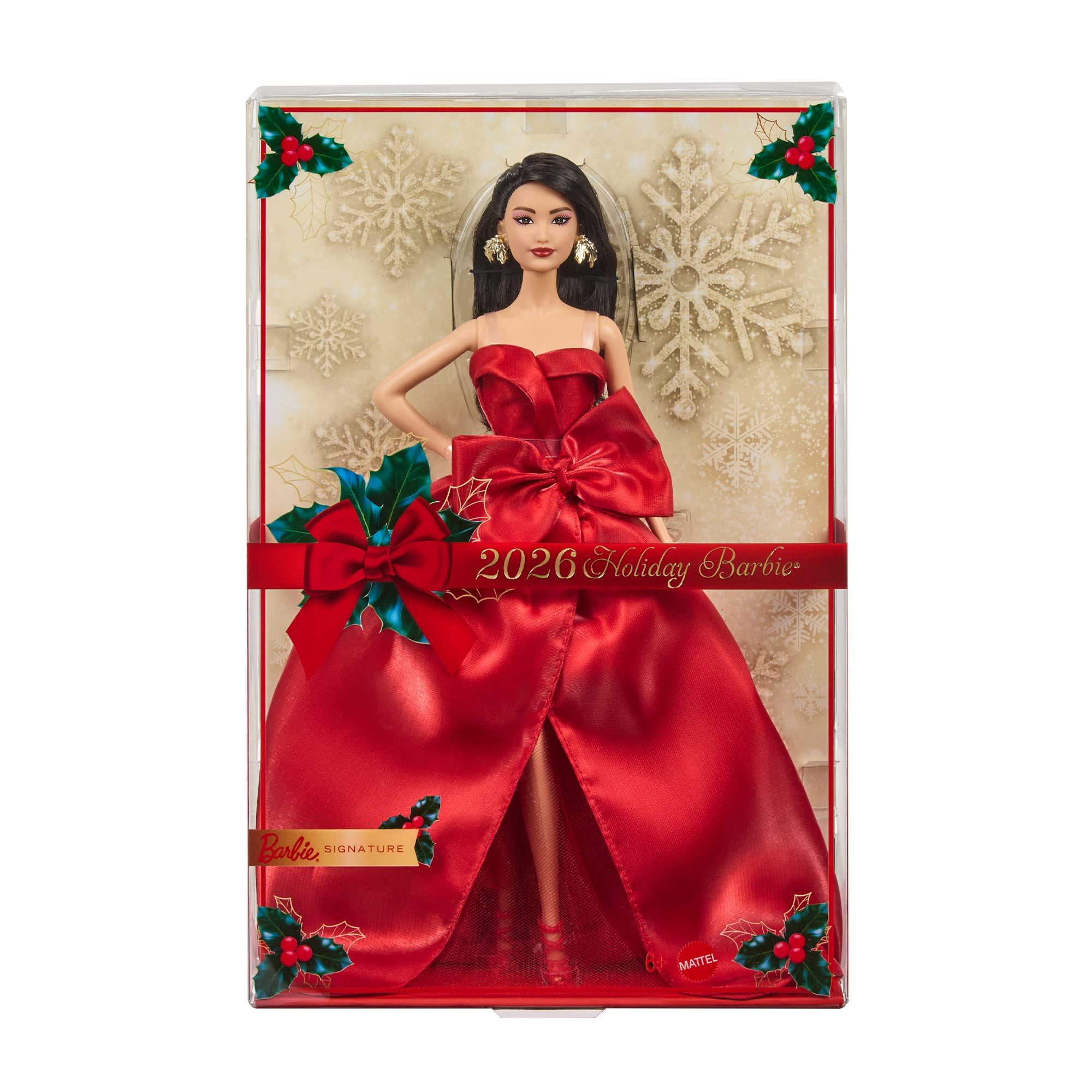 2026 Holiday Barbie Doll - Black Hair