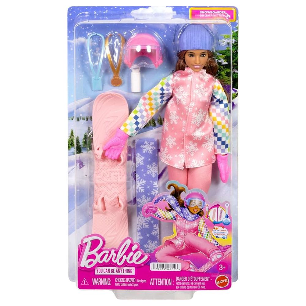 Barbie Snowboarder Doll and Accessories