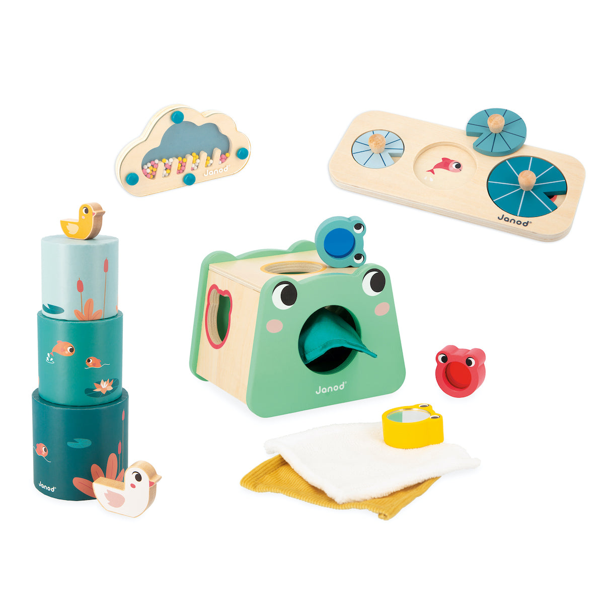  Janod -  Janod Developmental Activity Box - 12 Months -  Infants