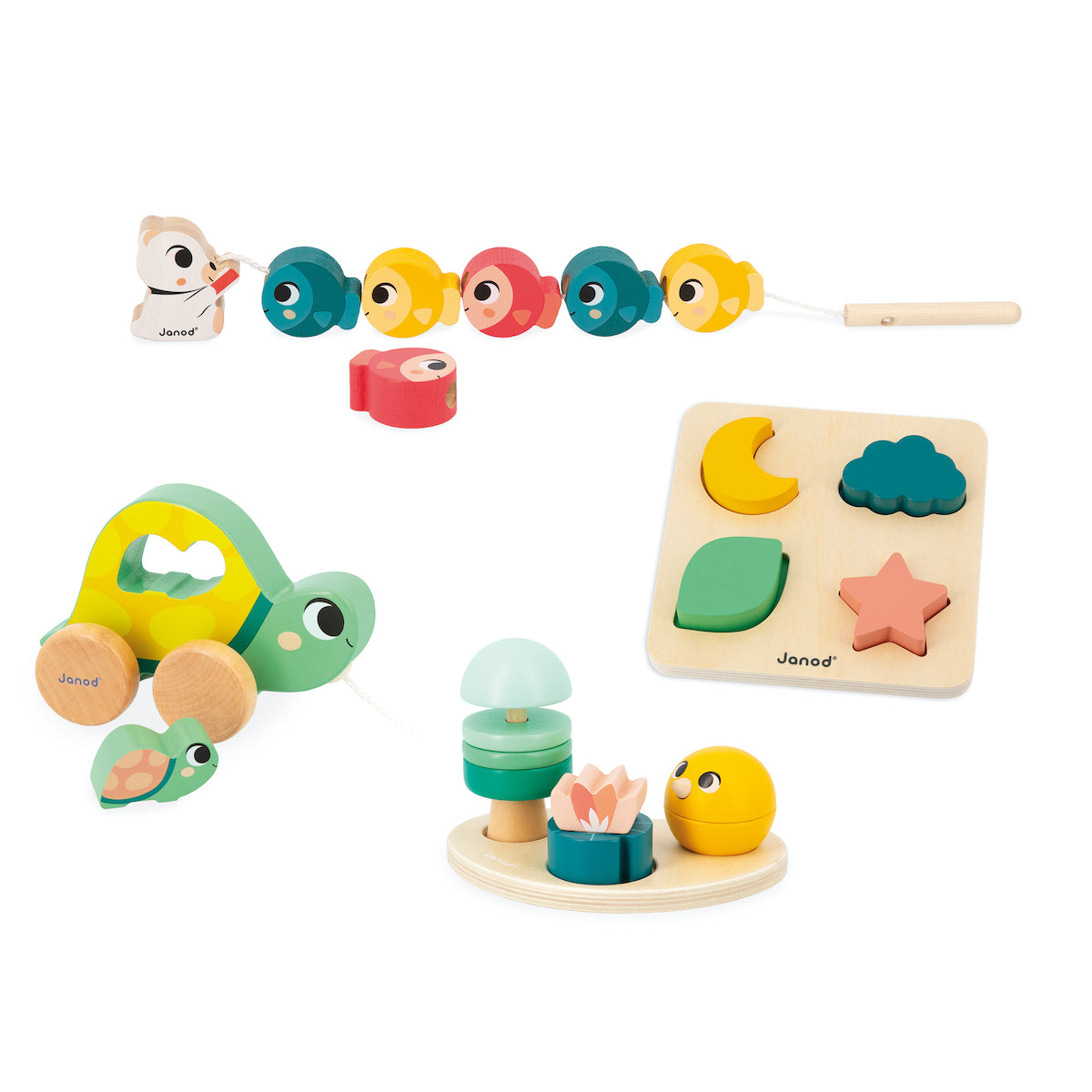  Janod -  Janod Developmental Activity Box - 18 Months -  Infants