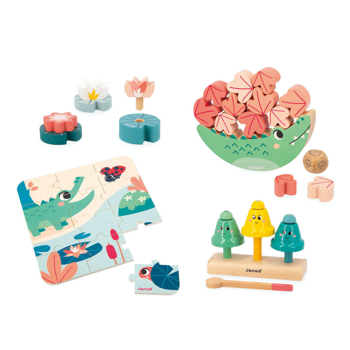  Janod -  Janod Developmental Activity Box - 24 Months -  Infants