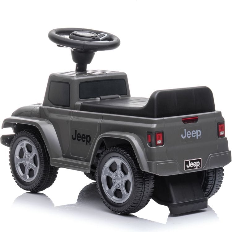  Freddo -  Jeep Rubicon Foot to Floor Ride On - Grey -  Outdoor