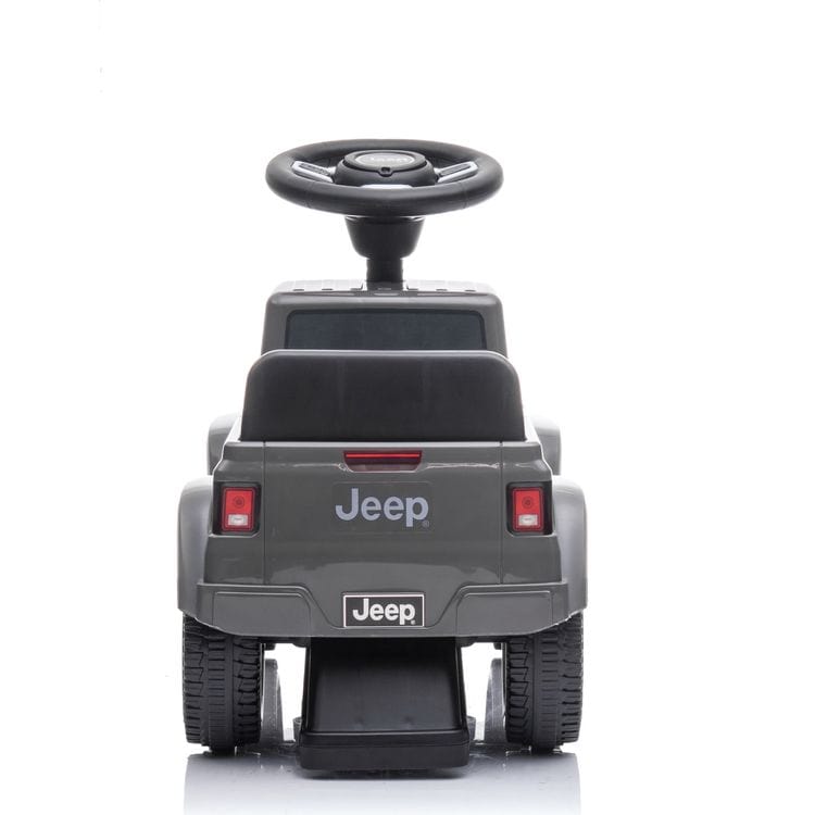  Freddo -  Jeep Rubicon Foot to Floor Ride On - Grey -  Outdoor
