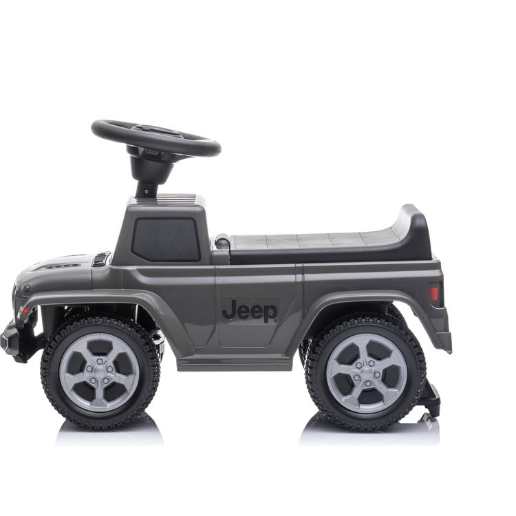  Freddo -  Jeep Rubicon Foot to Floor Ride On - Grey -  Outdoor