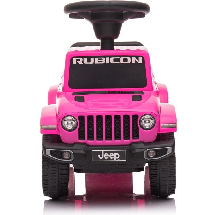  Freddo -  Jeep Rubicon Foot to Floor Ride On - Pink -  Outdoor