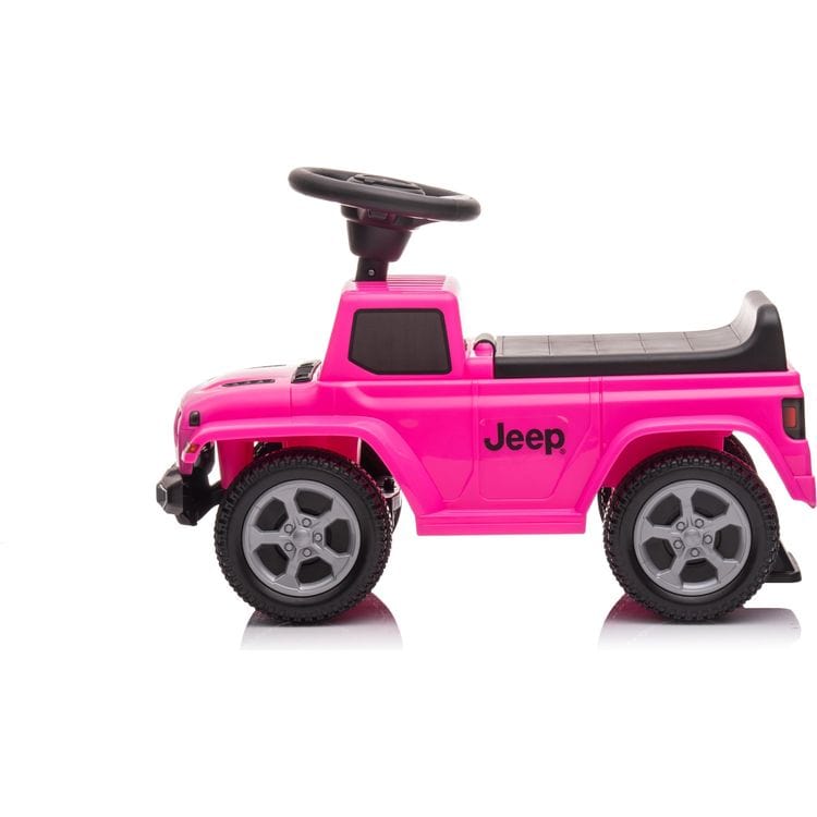  Freddo -  Jeep Rubicon Foot to Floor Ride On - Pink -  Outdoor