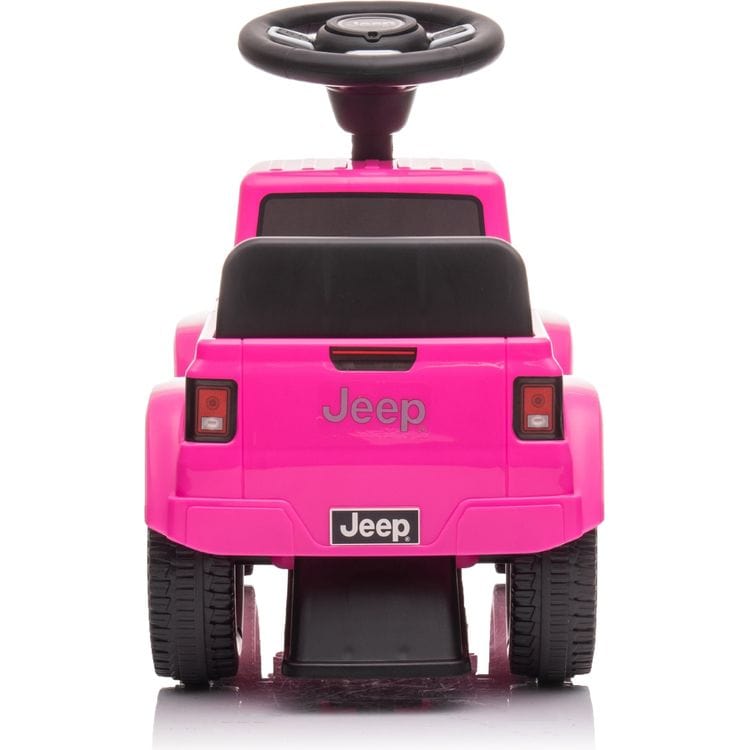  Freddo -  Jeep Rubicon Foot to Floor Ride On - Pink -  Outdoor