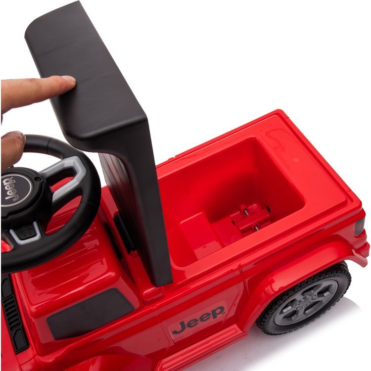 Freddo Outdoor Jeep Rubicon Foot to Floor Ride On - Red