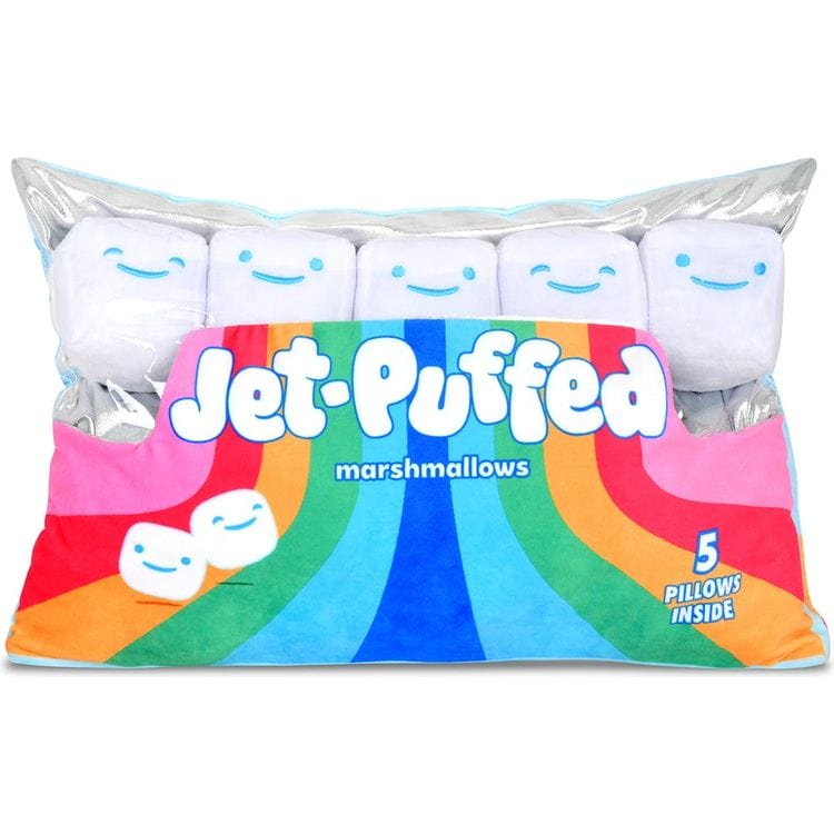  iscream -  Jet-Puffed Marshmallow Pillow Plush Set -  FAO Schweetz