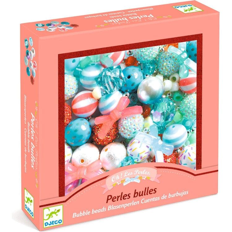  Djeco -  Jewelry Making Bubble Beads - Silver -  Creativity