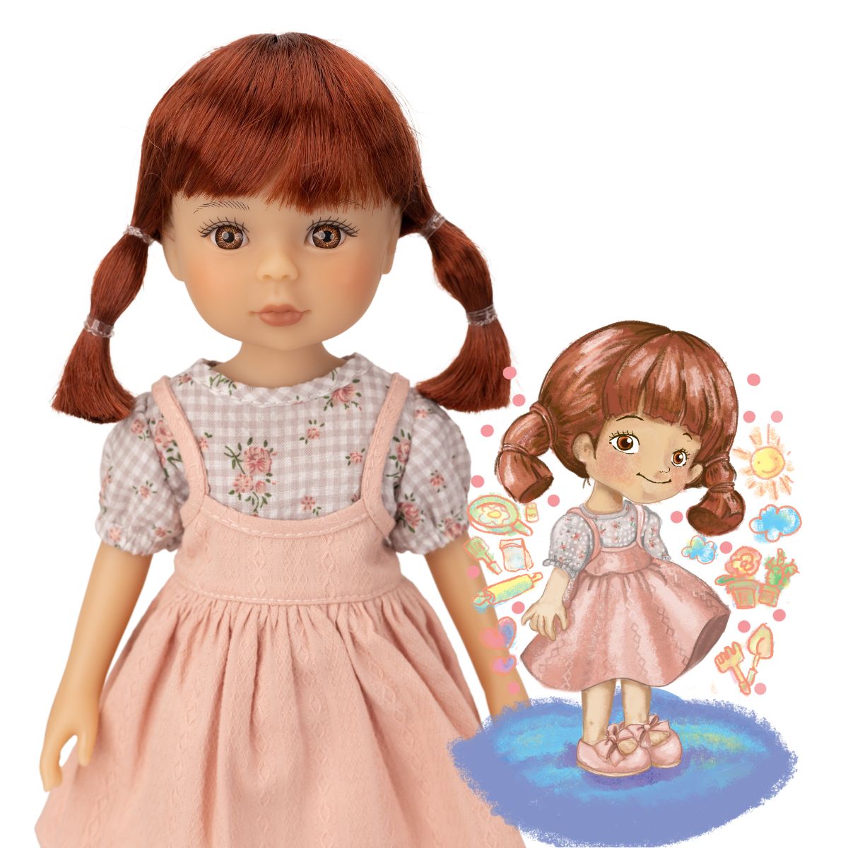 Ruby Red Fashion Friends -  Jolli Buddies - Dorothy 12.5" Collectible Doll -  Dolls