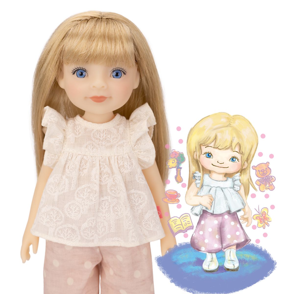 Ruby Red Fashion Friends -  Jolli Buddies - Lisa 12.5" Collectible Doll -  Dolls