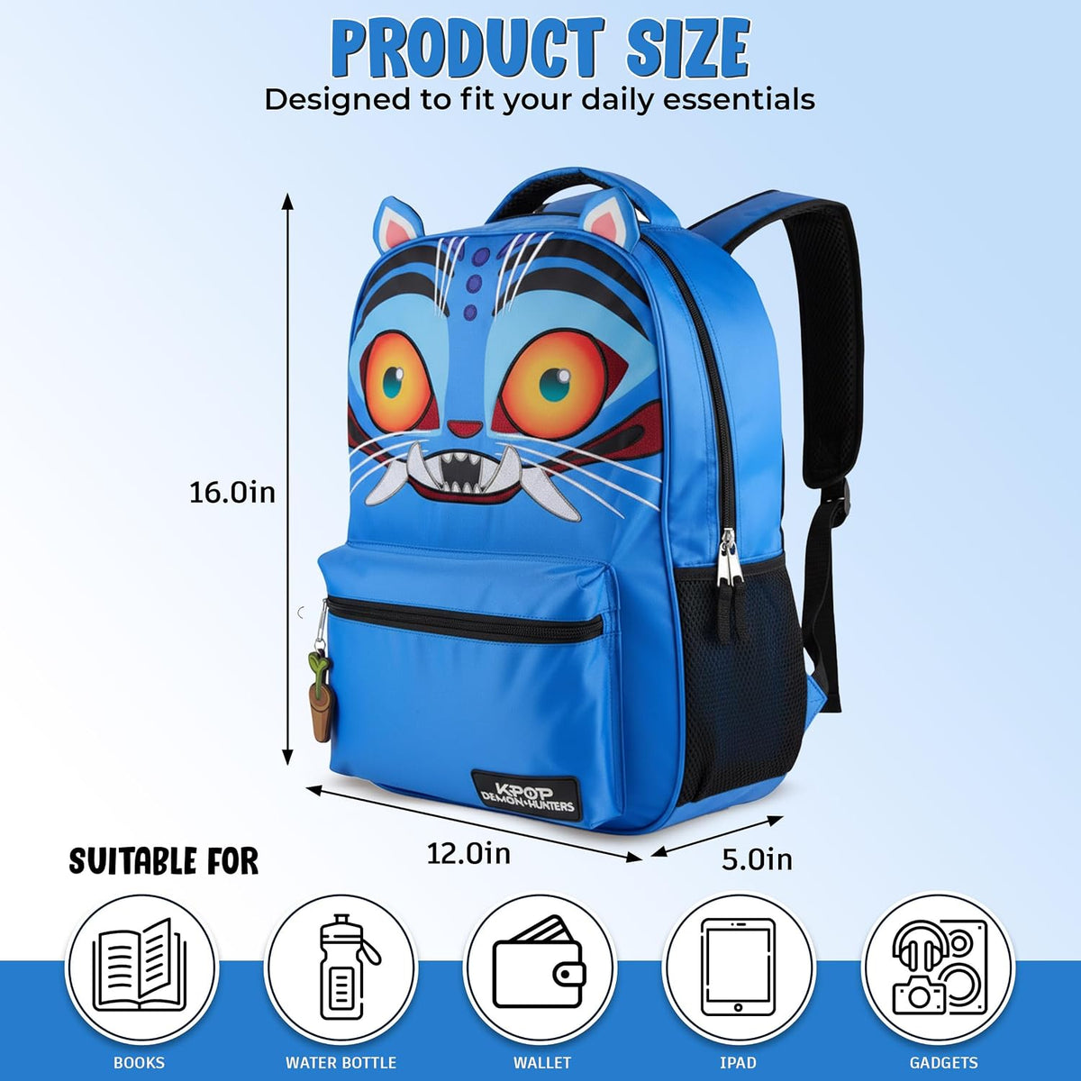 KPop Demon Hunters -  K-Pop Demon Hunters 16” Backpack -  Trend Accessories