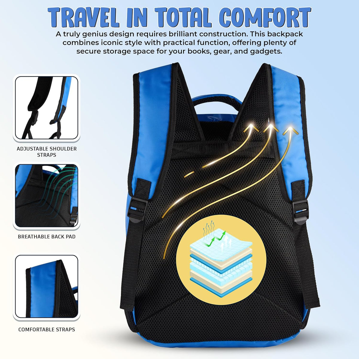 KPop Demon Hunters -  K-Pop Demon Hunters 16” Backpack -  Trend Accessories