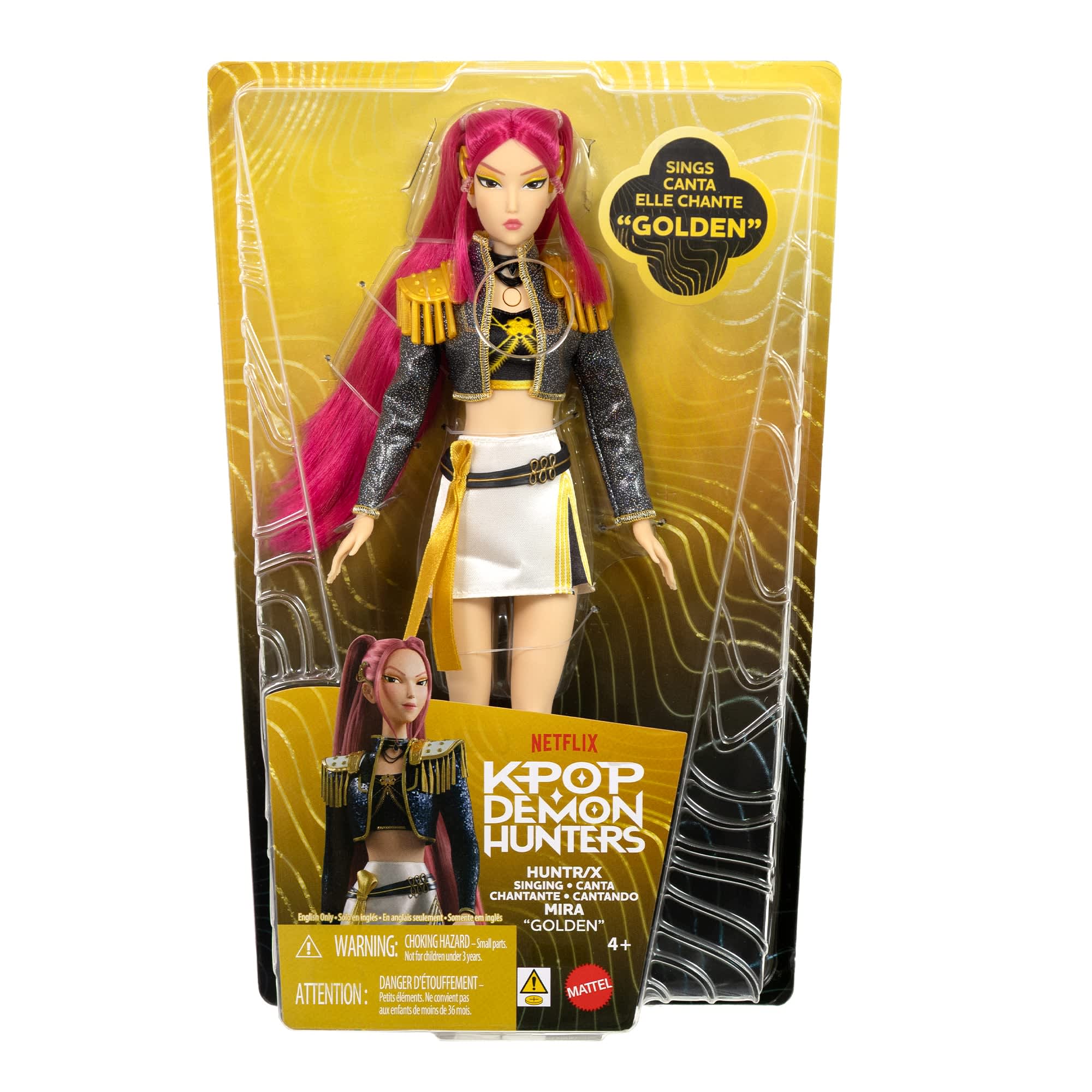 KPop Demon Hunters -  KPop Demon Hunters Singing Mira Fashion Doll -  Dolls