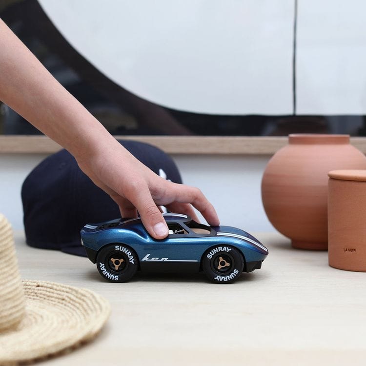  Playforever -  Ken Cash Toy Car - Blue -  Vehicles