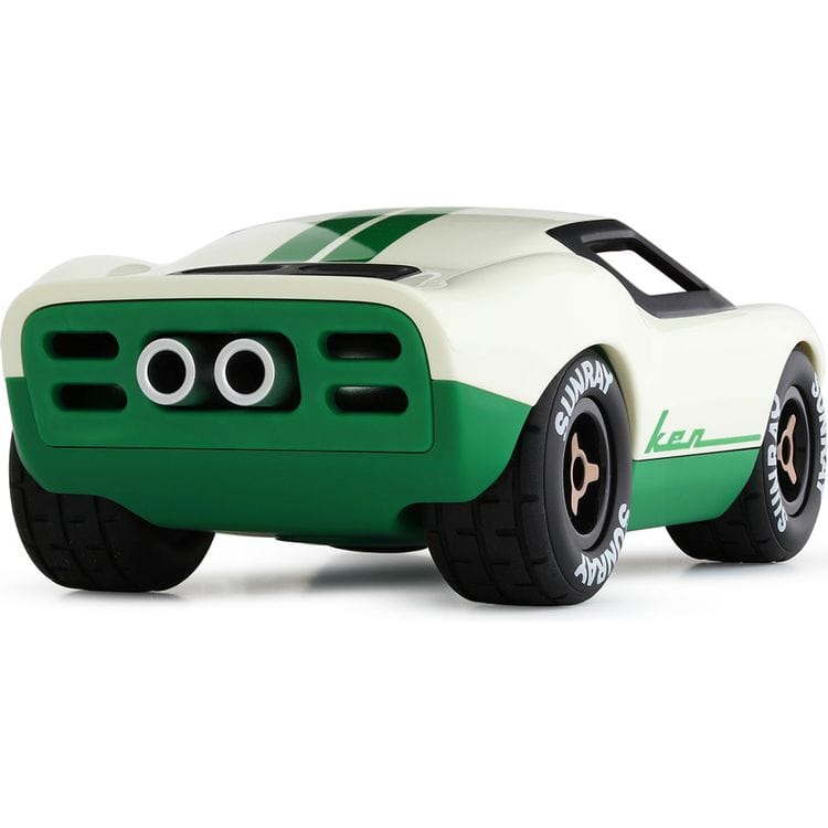  Playforever -  Ken Cline Toy Car - White -  Vehicles