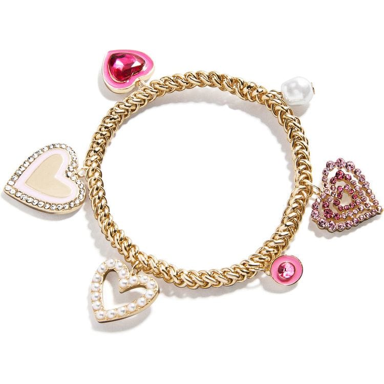  Minibar by BaubleBar -  Kid's Charm Bracelet - Hearts -  Trend Accessories