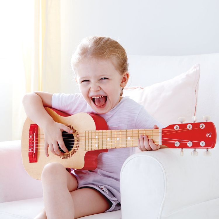  Hape -  Kid's First Musical Guitar - Red Flame -  Music