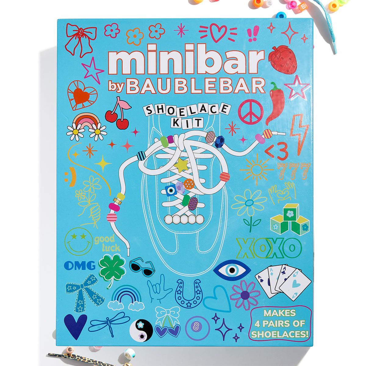 Minibar by BaubleBar -  Kids’ DIY Shoelace Craft Kit -  Trend Accessories