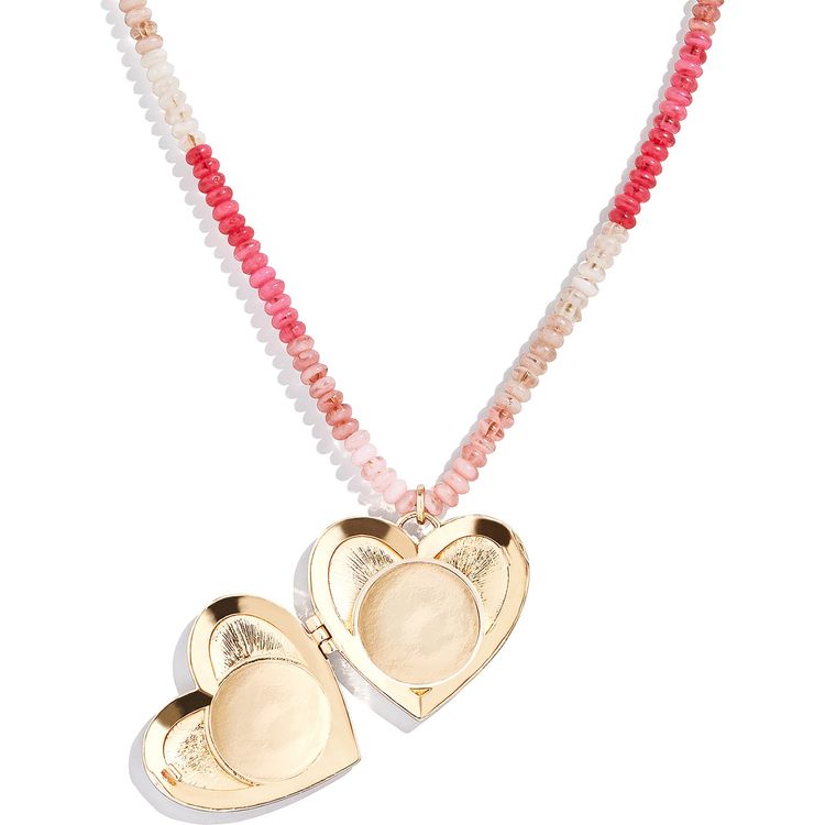  Minibar by BaubleBar -  Kids' Locket Necklace - Heart -  Trend Accessories