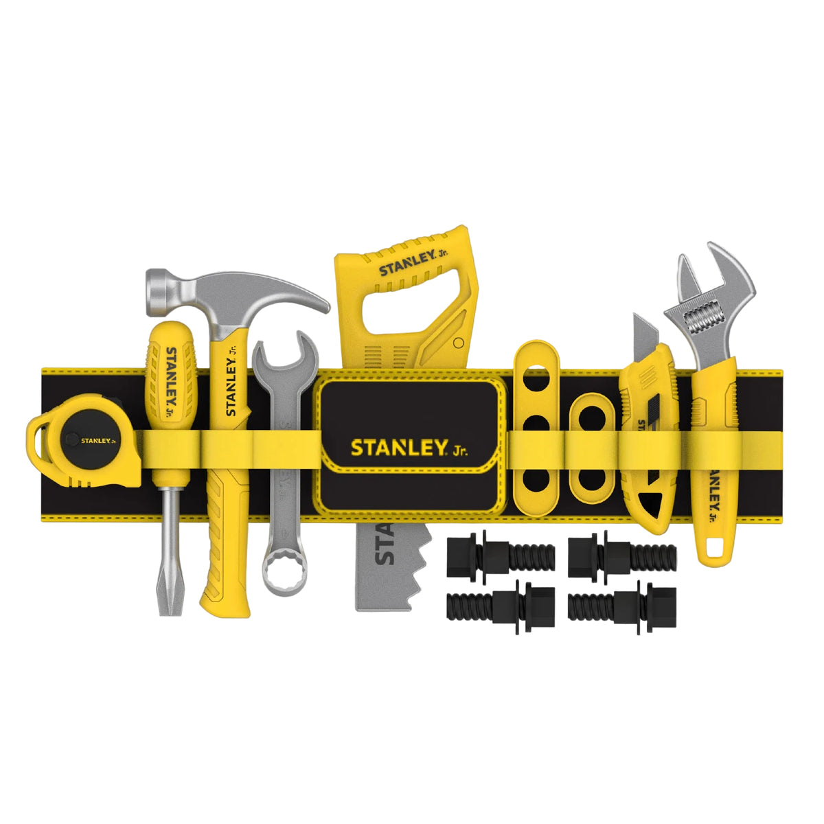 Stanley Jr. -  Kids Tool Box - 25-Piece Toy Tool Set -  Preschool