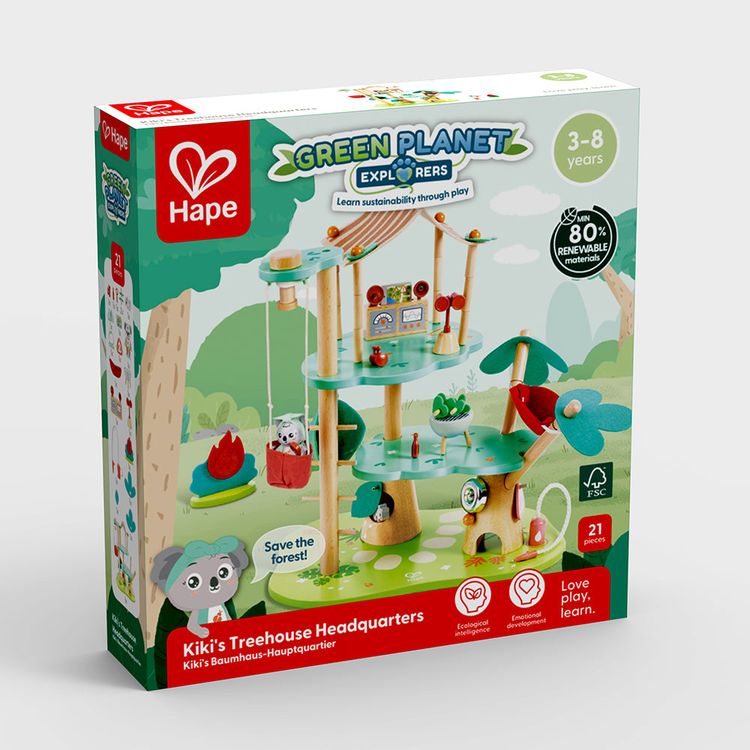  Hape -  Kiki's Treehouse Headquarters -  Preschool