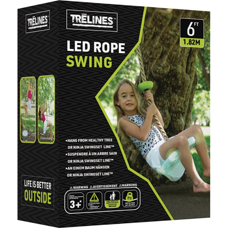  TRELINES -  LED Climbing Rope Swing -  Outdoor