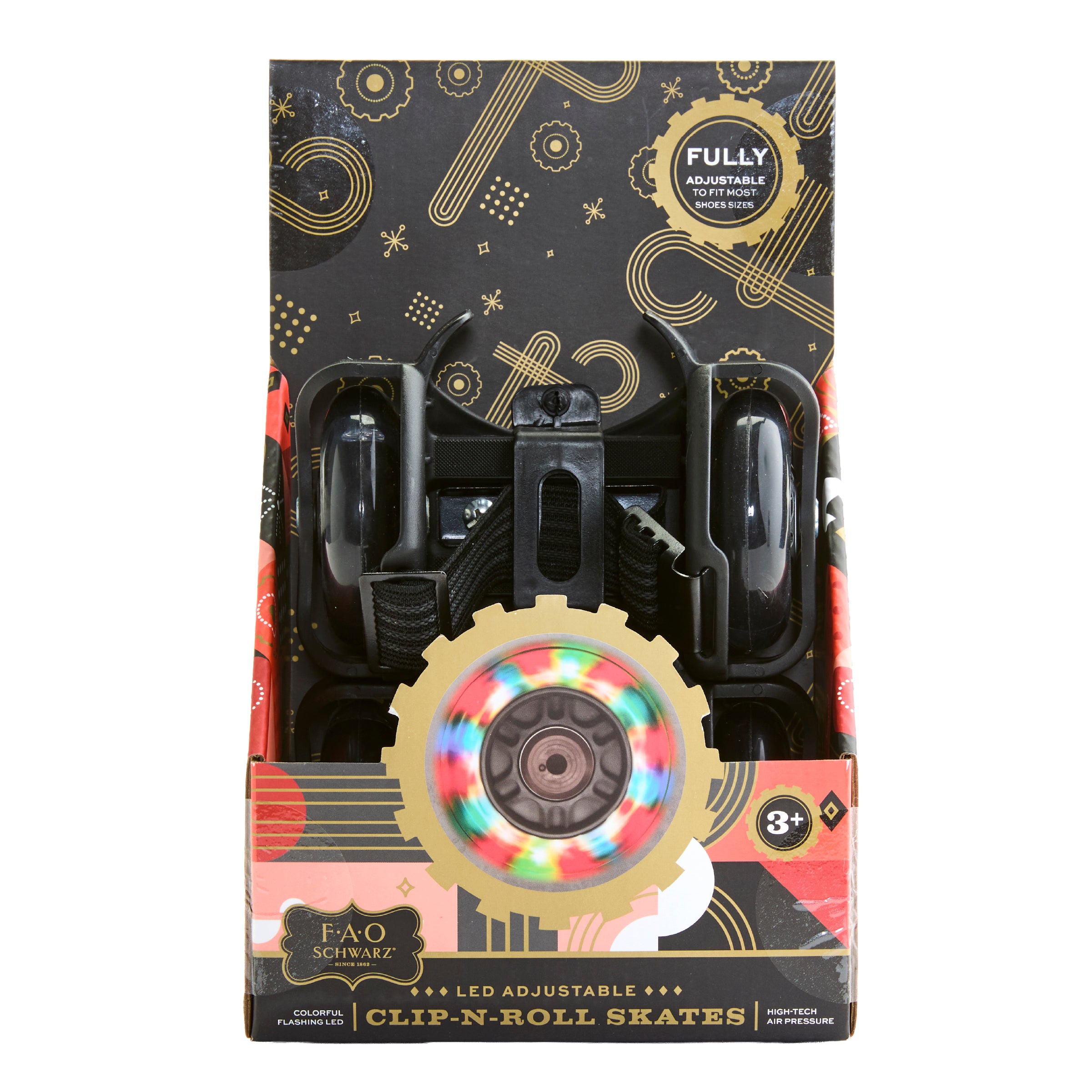  FAO Schwarz -  LED Clip-N-Roll Skates -  Outdoor