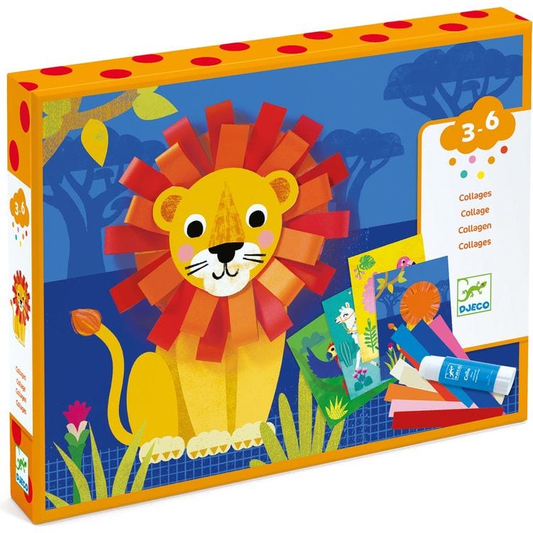  Djeco -  LPA Collage With Small Loops -  Creativity