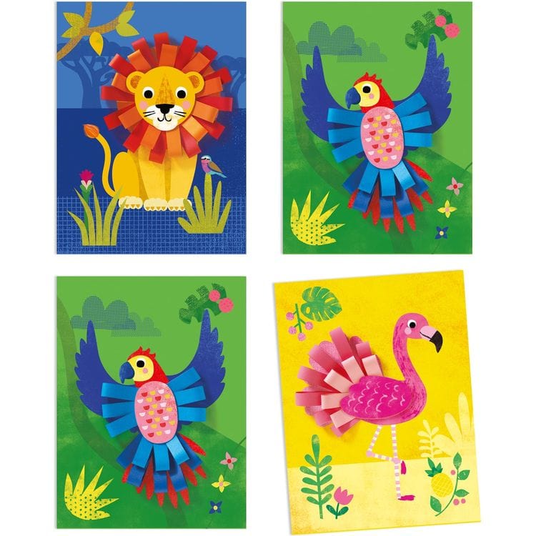  Djeco -  LPA Collage With Small Loops -  Creativity