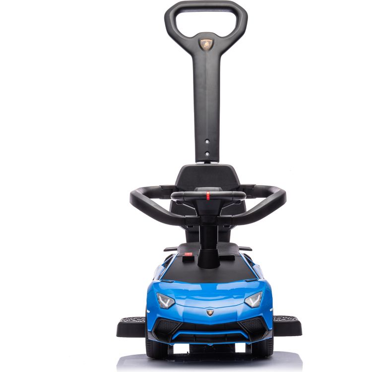  Freddo -  Lamborghini 3-in-1 Push Ride On Toy Car - Blue -  Outdoor
