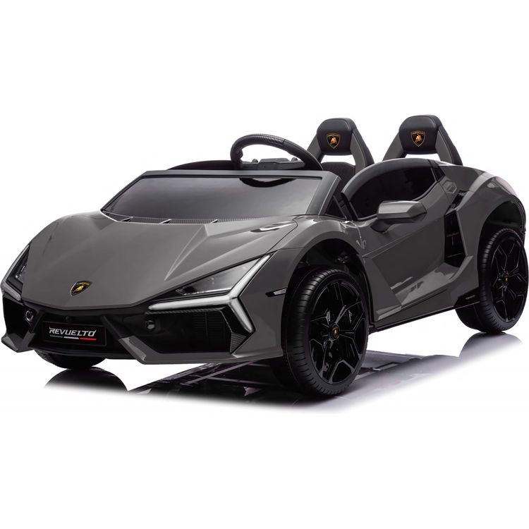  Freddo -  Lamborghini Revuelto 24V 2 -Seater Ride on Car- Black -  Outdoor