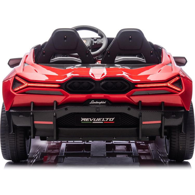  Freddo -  Lamborghini Revuelto 24V 2 -Seater Ride on Car - Red -  Outdoor