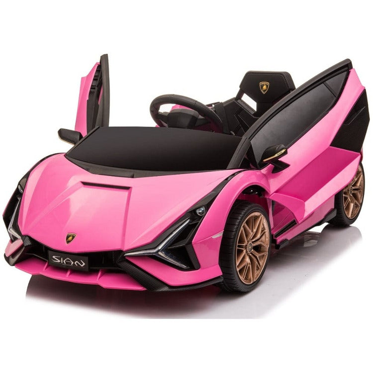Lamborghini Sian 電動乗用カー ピンク Lamborghini Sian 12V Ride On Car - Pink | Best Ride on Cars