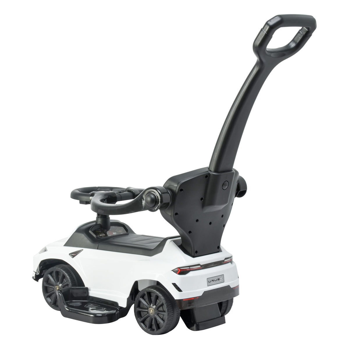 Best Ride on Cars -  Lamborghini Urus 3 In 1 Push Car - White -  Outdoor