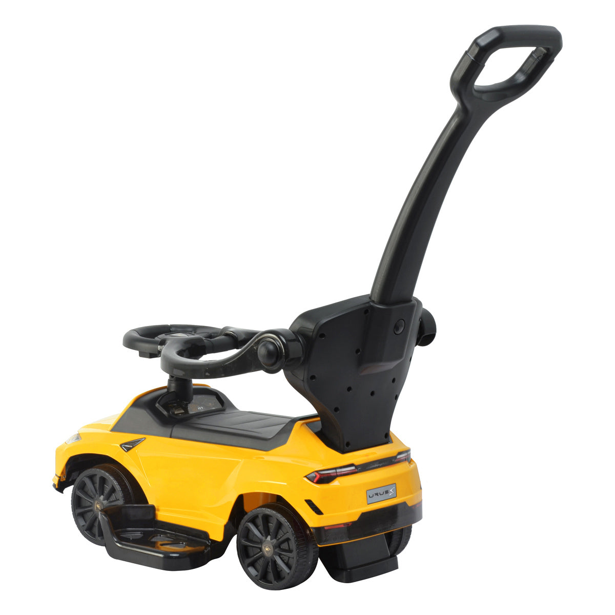 Best Ride on Cars -  Lamborghini Urus 3 In 1 Push Car - Yellow -  Outdoor