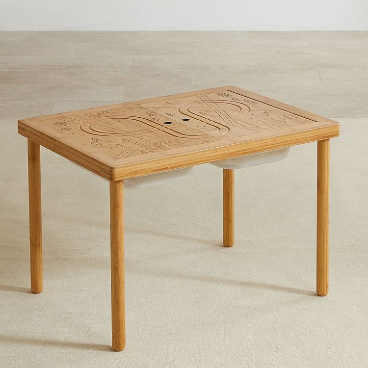 Wonder & Wise Preschool Land, Sand and Water Activity Learning Table