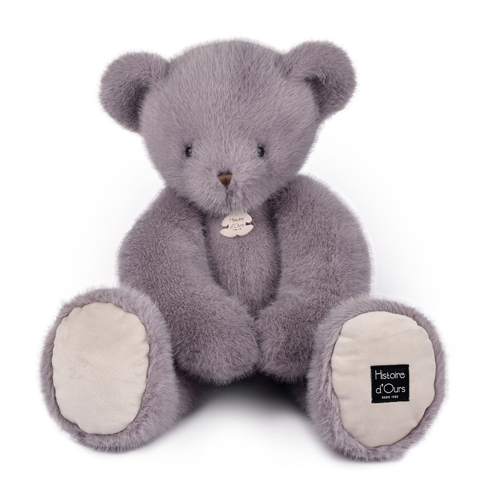  DouDou -  Large Teddy Bear - Grey Lavender -  Plush