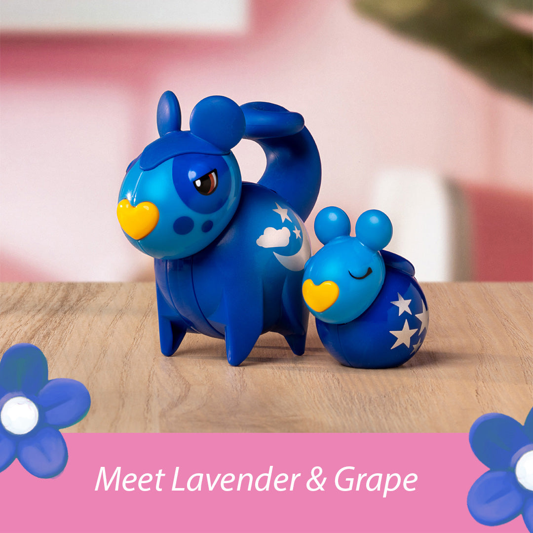 Brio -  Lavender & Grape Flora Figures -  Preschool