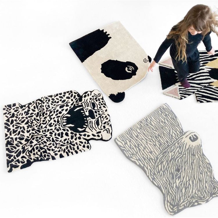  EO PLAY -  Leopard Carpet -  Room Decor